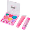 Merkloos sans marque create it! make-up set in fluffy rugtas