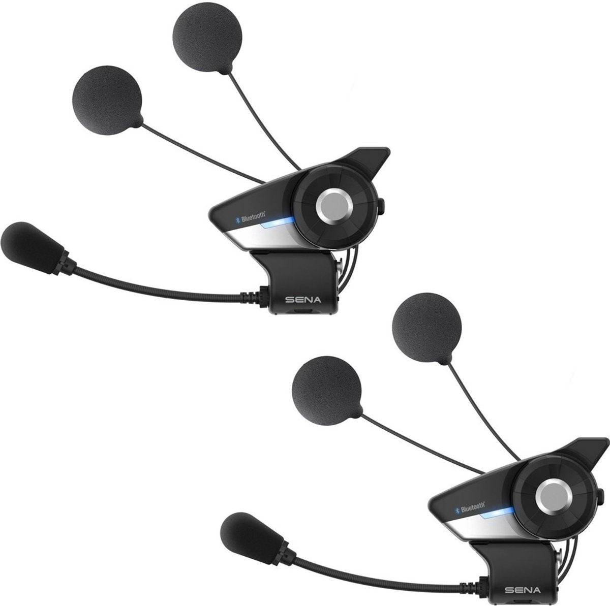 Sena motorfiets 20s evo dubbele set, model 2021 communicatieonssystem