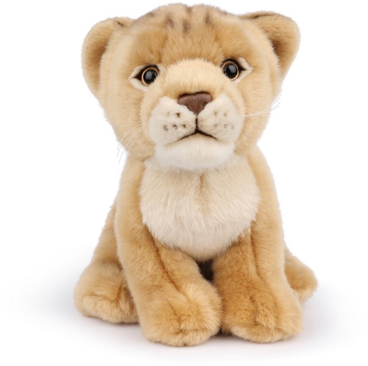 Wwf knuffel leeuwin pluche speelgoed 22cm duurzaam.