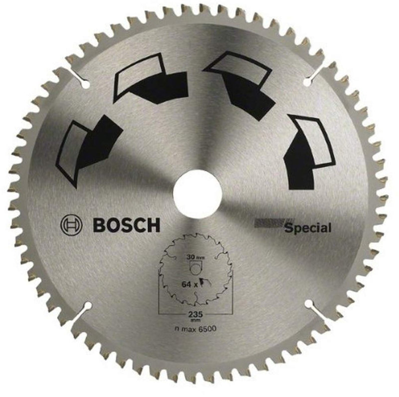 Bosch cirkelzaagblad special 235x30x64t (1)