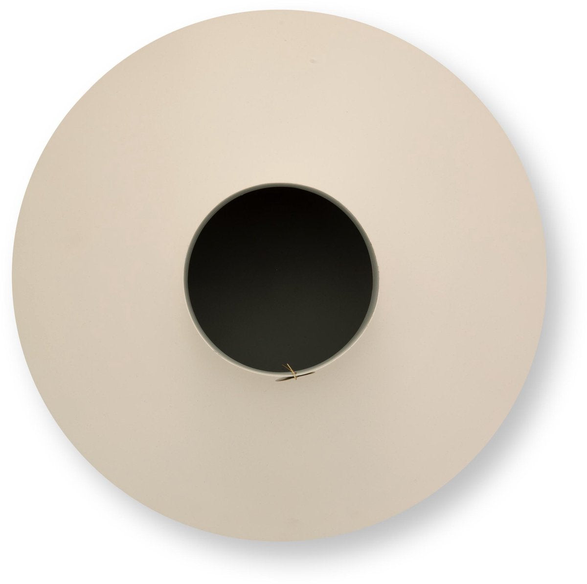 Vtwonen - basic - vaas - zand - metaal - 38x31cm
