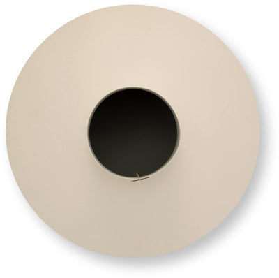 Vtwonen - basic - vaas - zand - metaal - 38x31cm