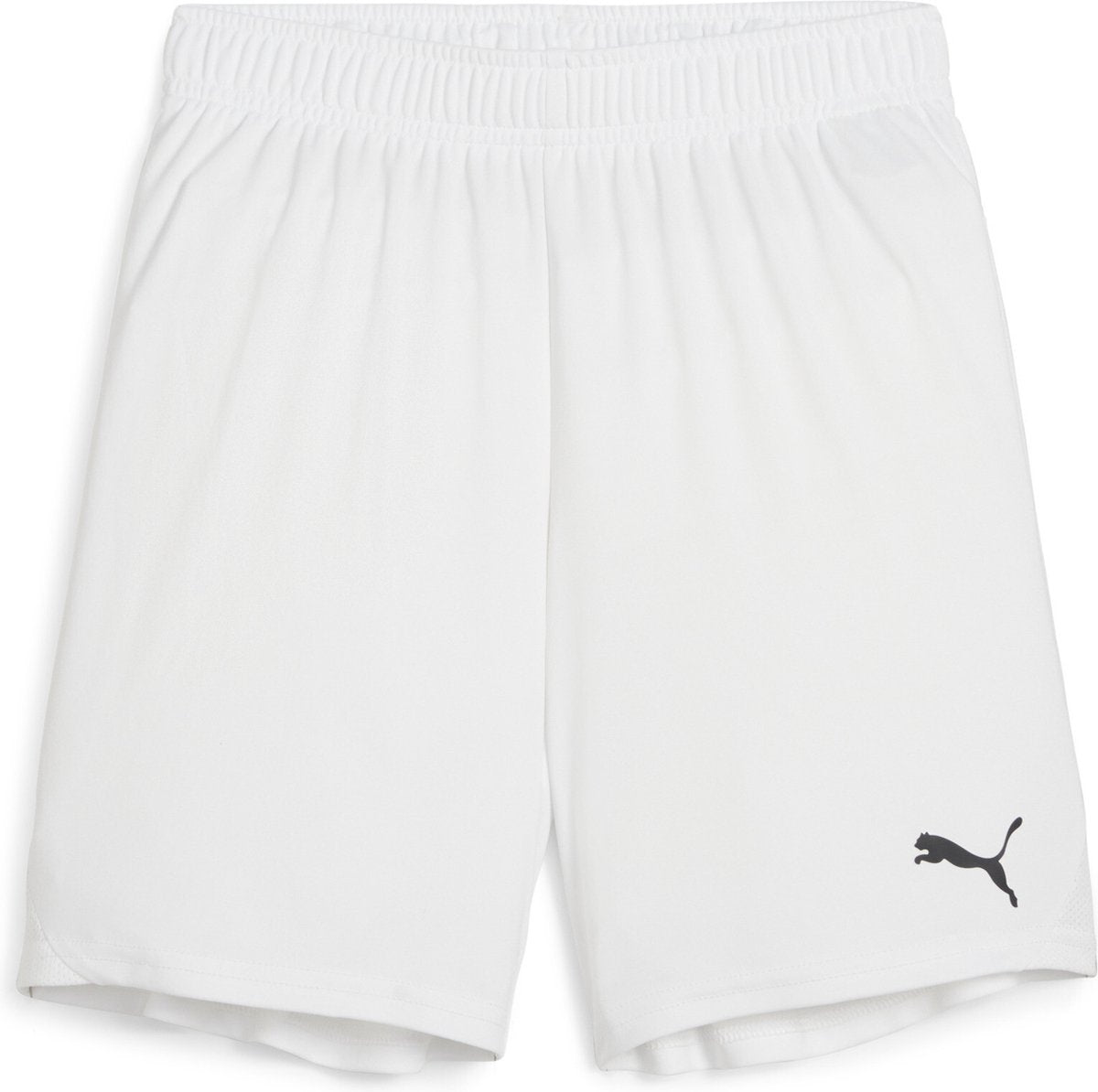 Puma teamgoal shorts jr unisex sportbroek - white- black