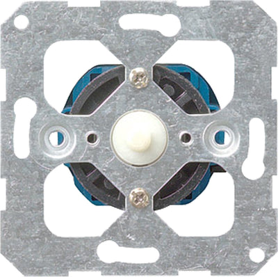 Gira schakelaar inbouw 3-standen - 1-polig - los element met 0-stand - metaal - ce gemarkeerd - kleur grijs - 2 jaar fabrieksgarantie - afmetingen 85 x 83 x 78 mm