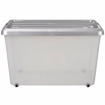 Iris opbergbox - 50 liter - wieltjes