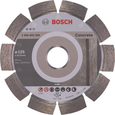 Bosch - diamantdoorslijpschijf expert for concrete 125 x 22,23 x 2,2 x 12 mm