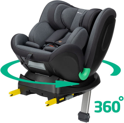 Bebeconfort evolvefix plus i-size - autostoeltje - tinted black - vanaf de geboorte tot 12 jaar