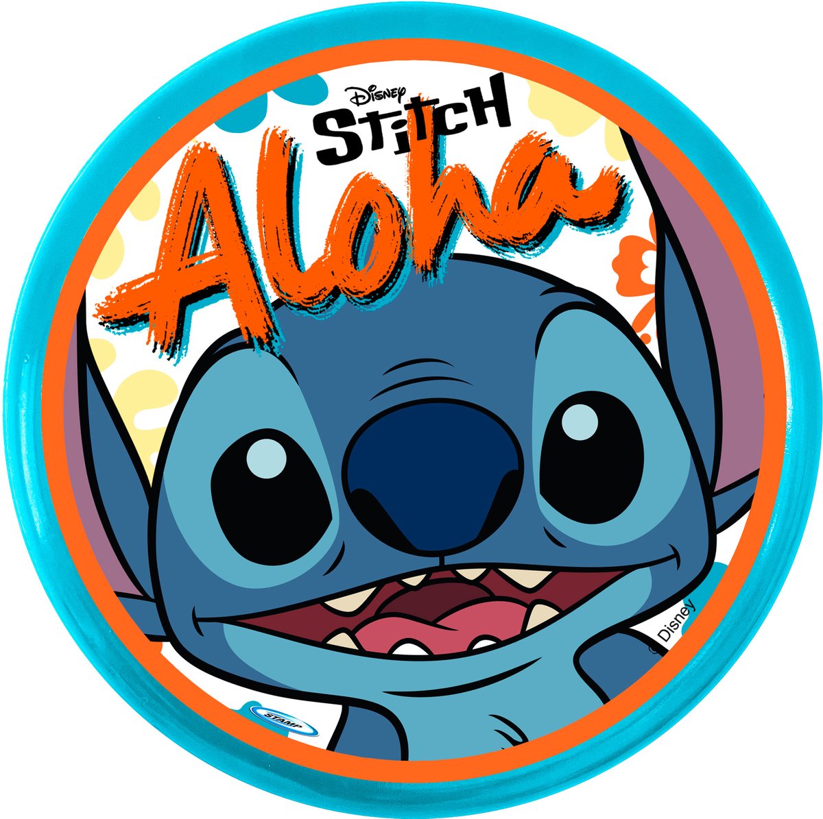 Stitch soft pu flying disc