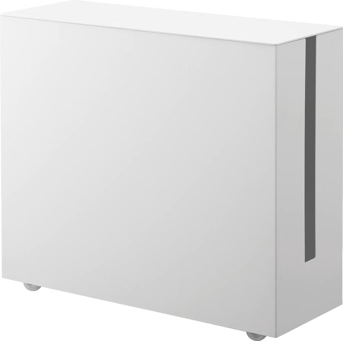 Yamazaki kabelbox met wielen - tower - wit