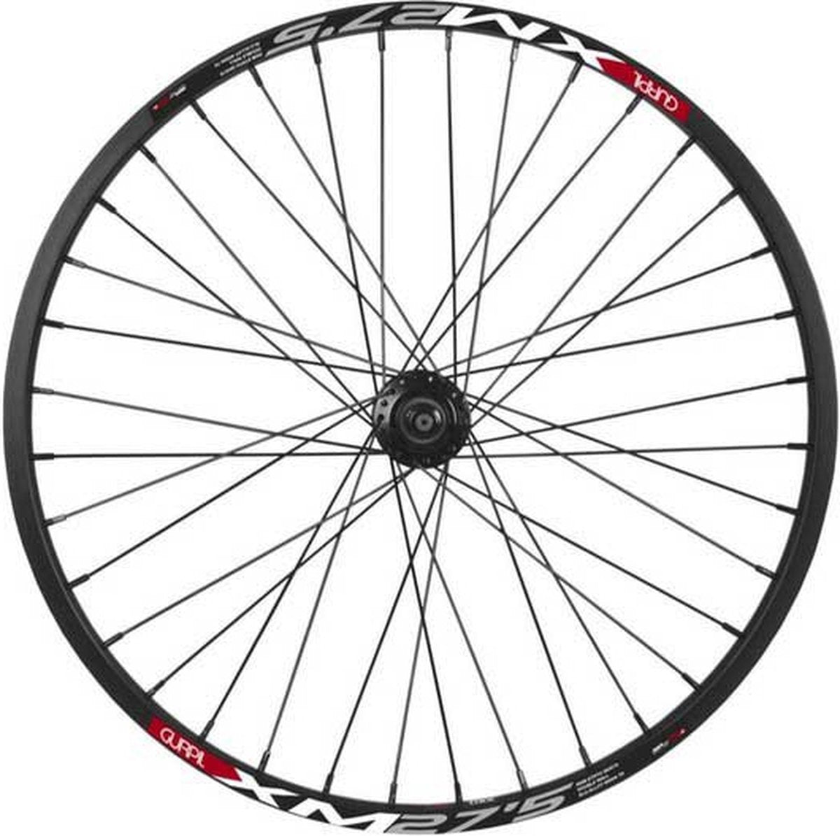 Gurpil xm m475 27.5´´ 6b disc mtb achterwiel zwart 9 x 135 mm shimano sram hg