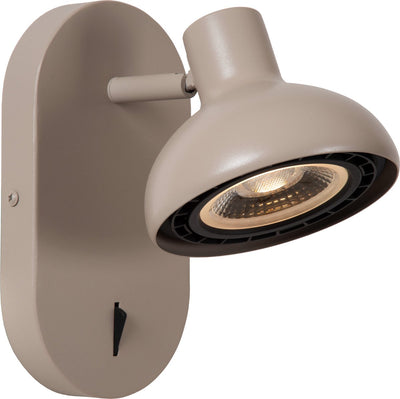 Lucide sensas - bedlamp wandlamp - 1xgu10 (es111) - beige