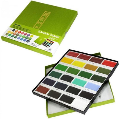 Kuretake zig gansai tambi set 24 colours