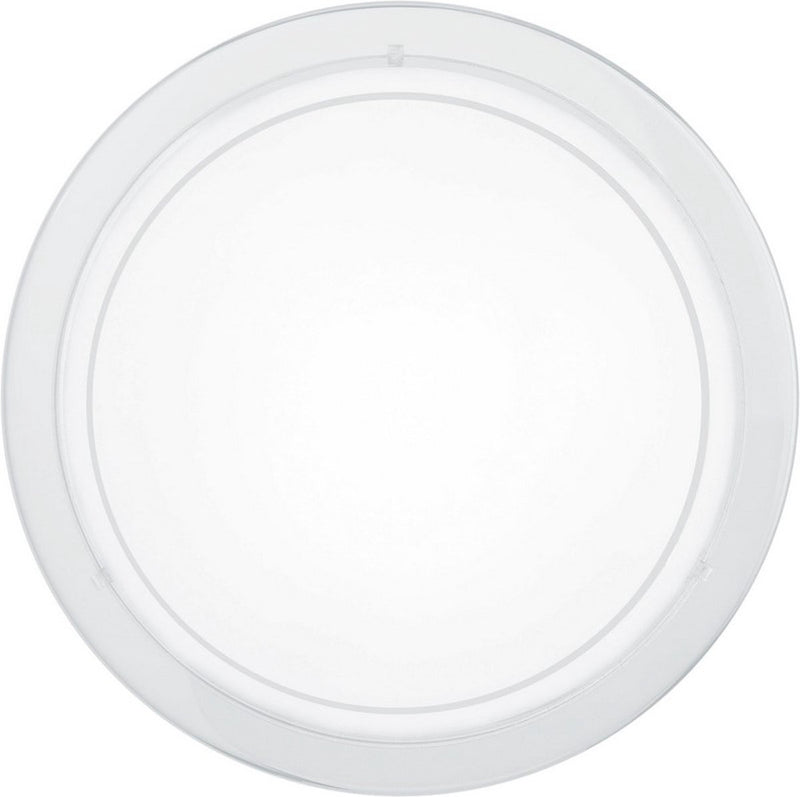 Eglo planet 1 plafond- en wandlamp - e27 - ø 29 cm - wit