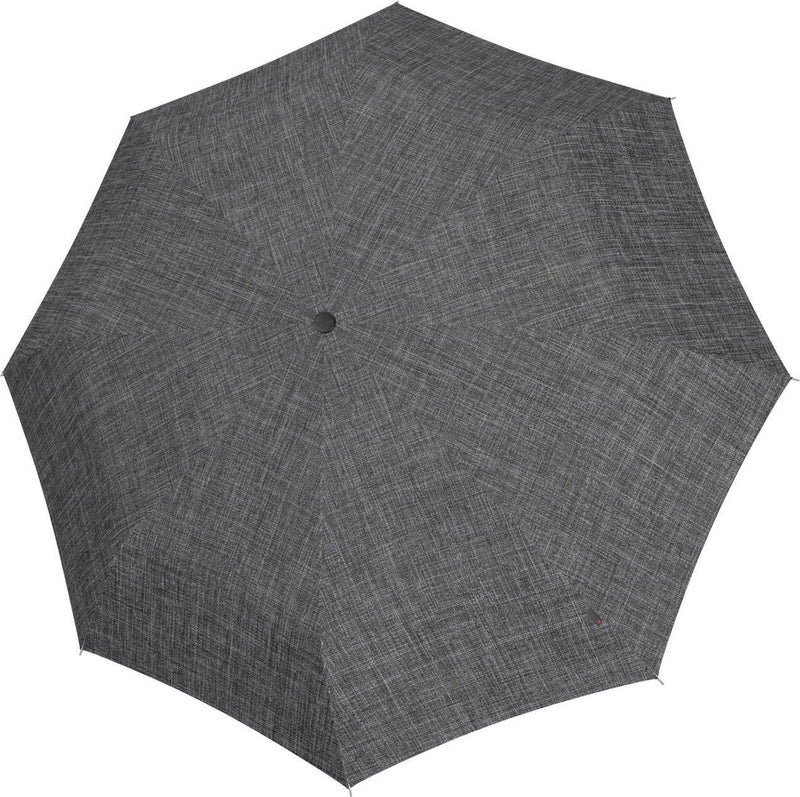 Reisenthel umbrella pocket duomatic opvouwbare paraplu - ø 97 cm - twist silver grijs