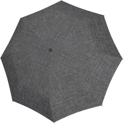 Reisenthel umbrella pocket duomatic opvouwbare paraplu - ø 97 cm - twist silver grijs