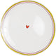 Blond amsterdam , even bijkletsen: diner bord 26cm uni