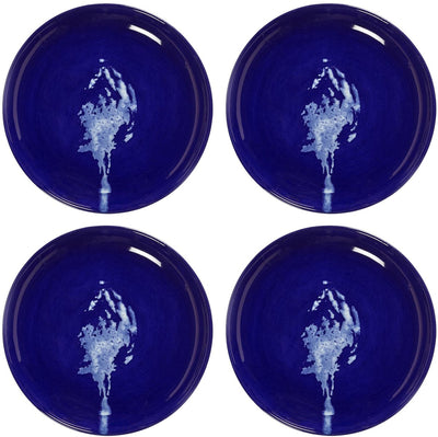 Serax - ottolenghi feast - bord xs - donkerblauw wit - 16 ø - 4 stuks