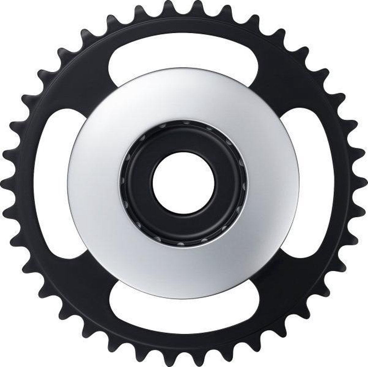 Shimano steps sm-cre61 e-bike kettingblad 38t – 9 10 11-speed – 104 mm – zilver