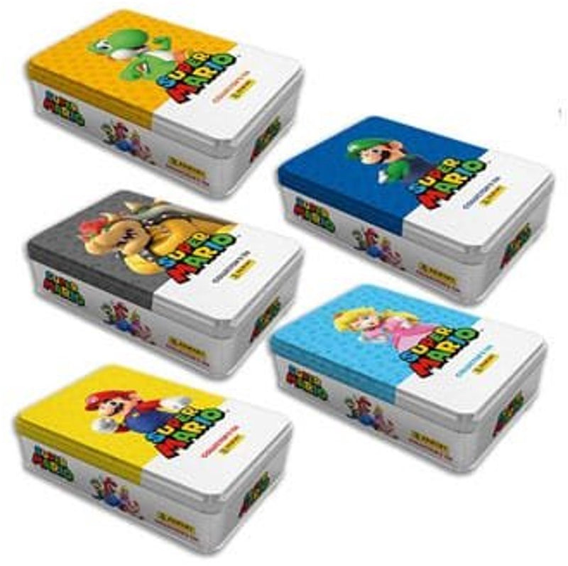 Panini super mario 2 slim tin box trading cards