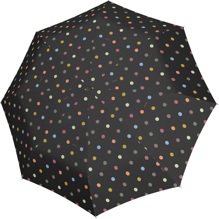 Reisenthel umbrella pocket classic opvouwbare paraplu - ø 99 cm - dots zwart