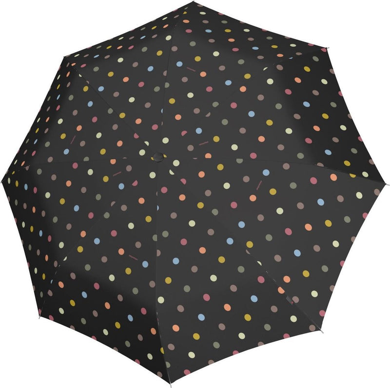 Reisenthel umbrella pocket classic opvouwbare paraplu - ø 99 cm - dots zwart