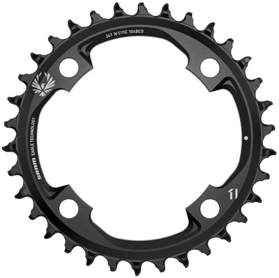 Sram tandwiel 34t x-sync 2 eagle steek 104 12 speed zw - zwart