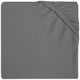 Jollein - baby hoeslaken ledikant jersey (storm grey) - katoen - 60x120cm