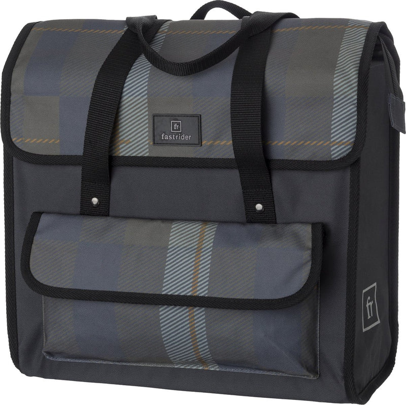 Fastrider lasse luxe shopper fietstas basics check cg