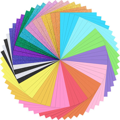 Loklik cardstock bundle - kaartpapier cardstock - 20 kleuren - 60 vellen