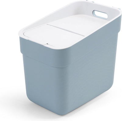 Curver ready to collect prullenbak - 20 liter - blauw lichtgrijs