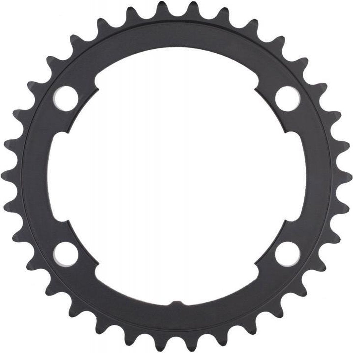 Shimano fc-rs510 kettingblad 36t zwart voor racefiets en fitnessfiets