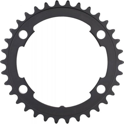 Shimano fc-rs510 kettingblad 36t zwart voor racefiets en fitnessfiets