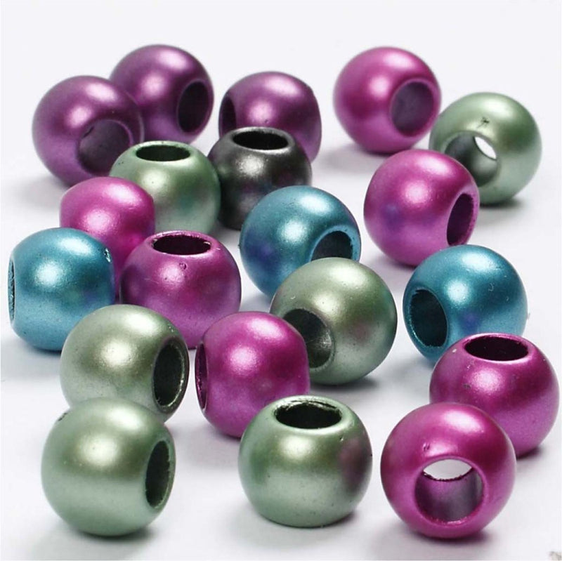 Creativ company cc pony kralen metallic 10 mm multi 145 stuks