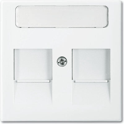 Busch-jaeger abb balance si inzetplaat voor schakelaars - 2cka001753a0229 - e378w