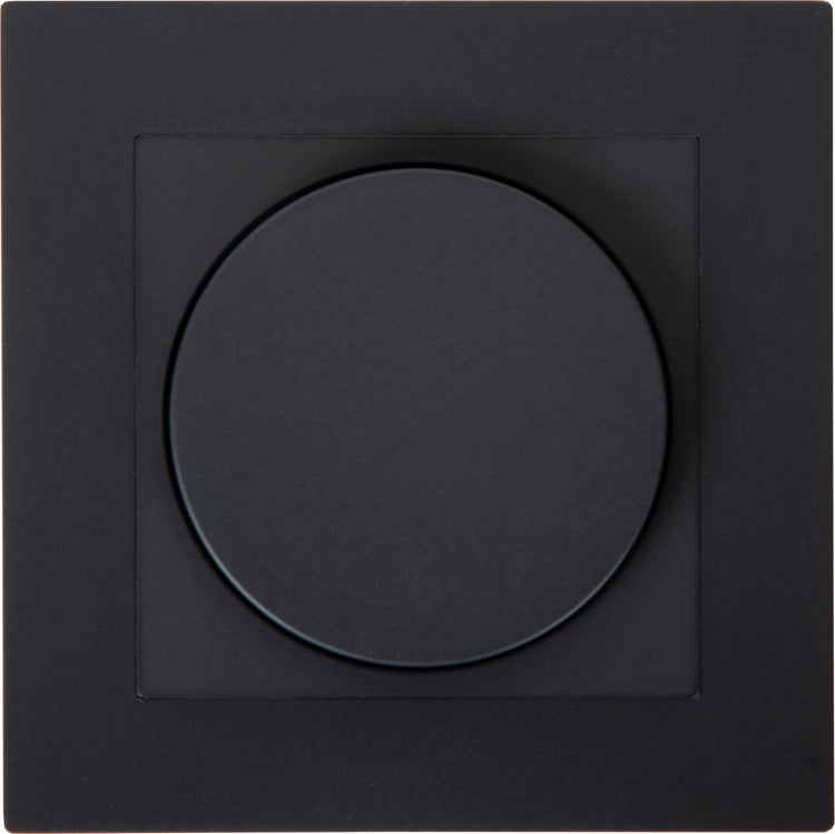 Lucide led dimmer fase aansnijding rl 5-150w fase afsnijding rc 5-300w zwart