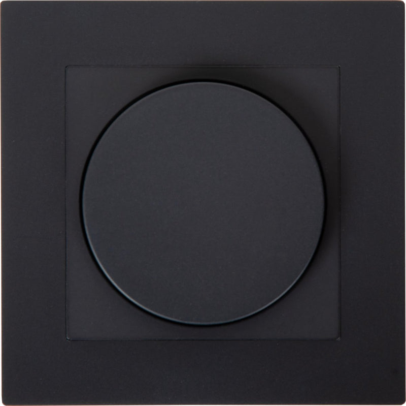 Lucide led dimmer fase aansnijding rl 5-150w fase afsnijding rc 5-300w zwart