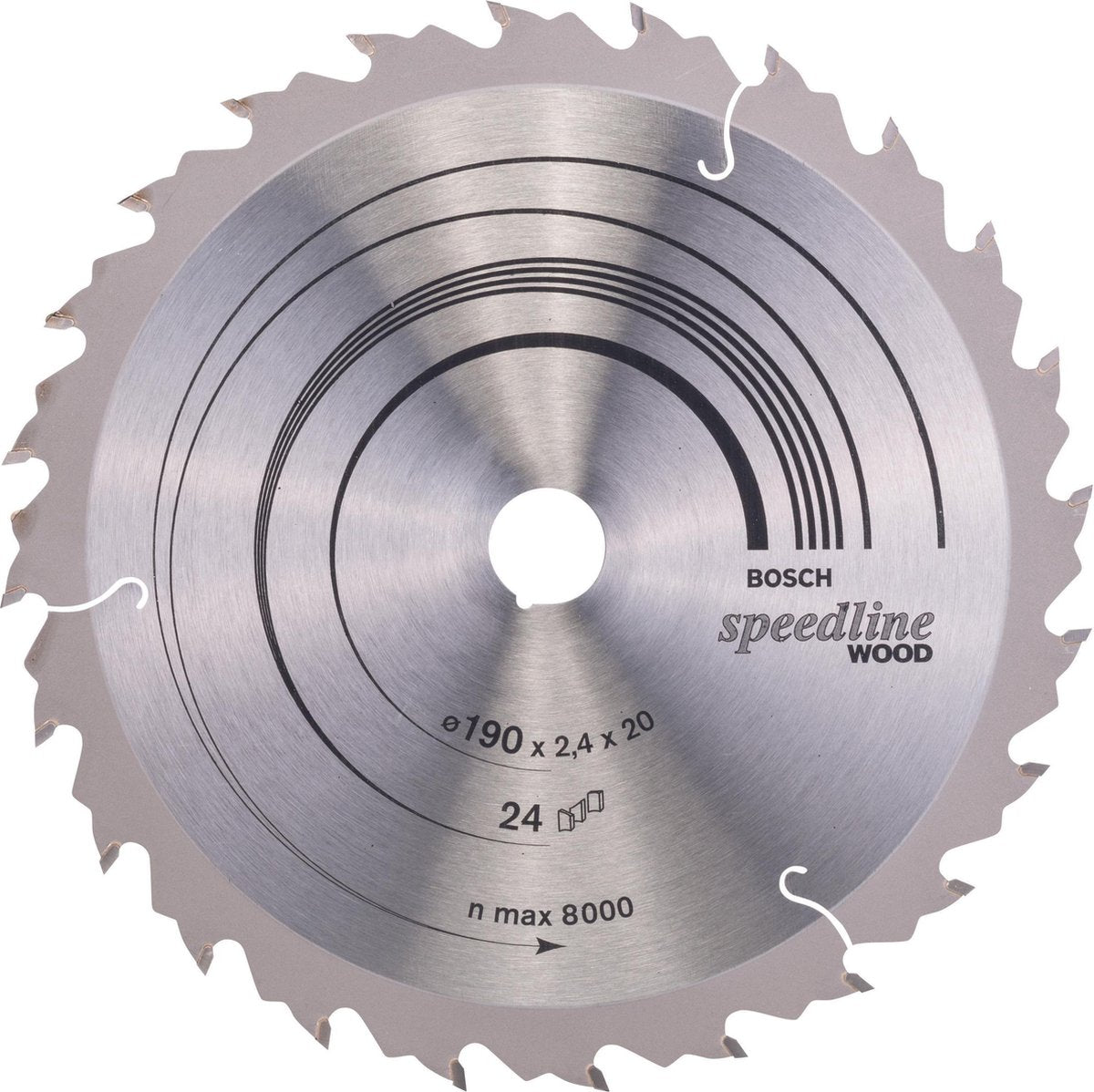 Bosch cirkzb speed 190x20 16x2,4 24t fz wz