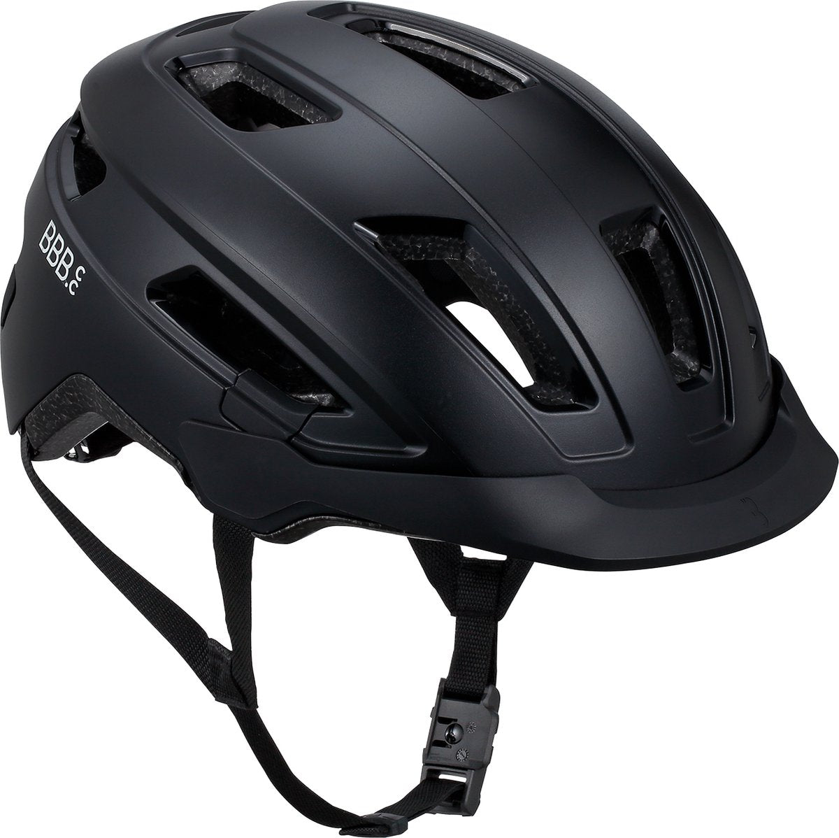 Bbb cycling dice e-bike fietshelm - unisex fietshelm volwassenen - met abs shell en magnetische fidlock sluiting - fietshelm dames elektrische fiets - zwart - large: 58-61cm - bhe-180