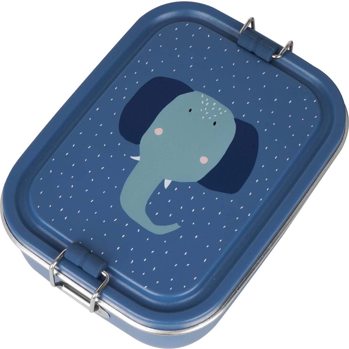 Trixie rvs broodtrommel mrs. elephant - 800 ml