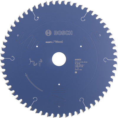 Bosch - cirkelzaagblad expert for wood 254 x 30 x 2,4 mm, 60