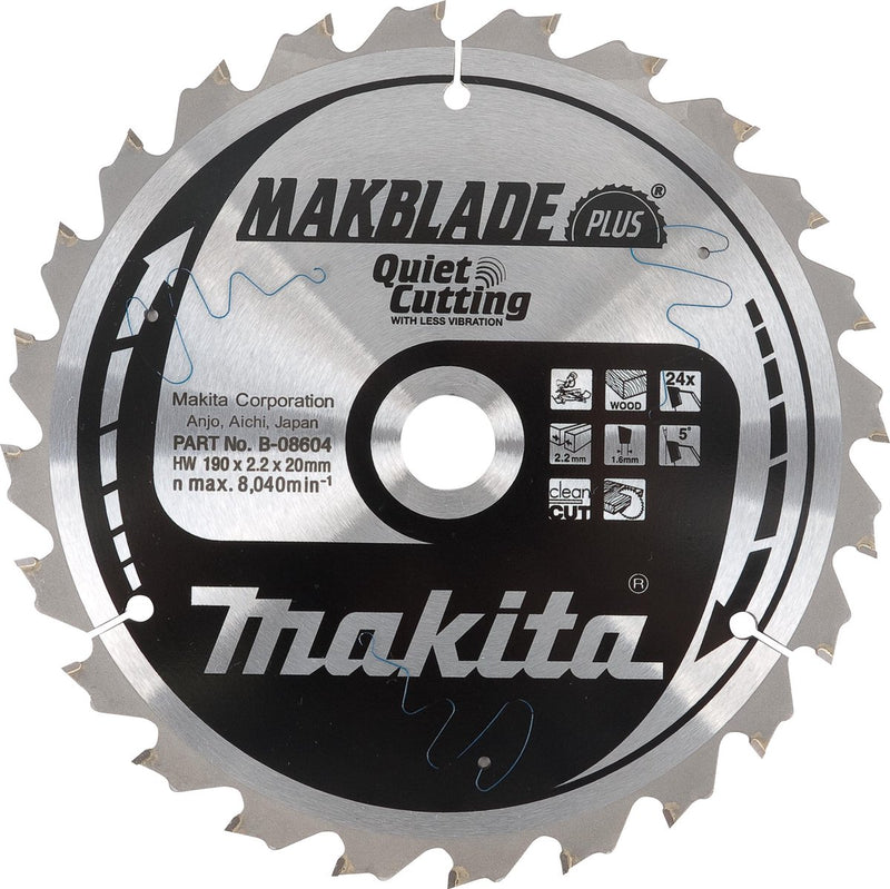 Makita afkortzaagblad voor hout | makblade-plus | ø 260mm asgat 30mm 70t - b-08707