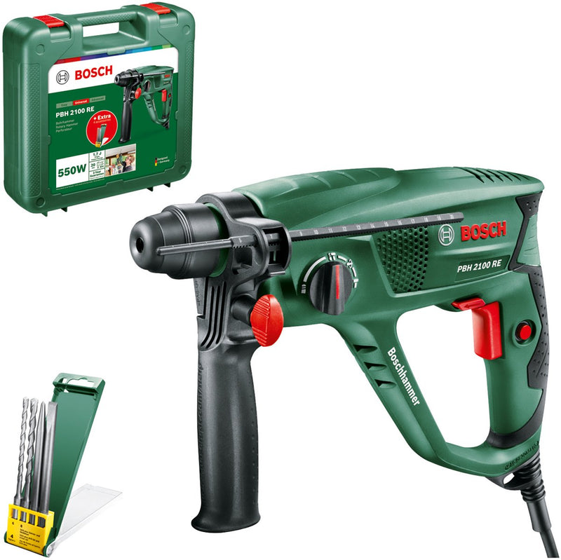 Bosch pbh 2100 re 550 w 2300 rpm sds-plus