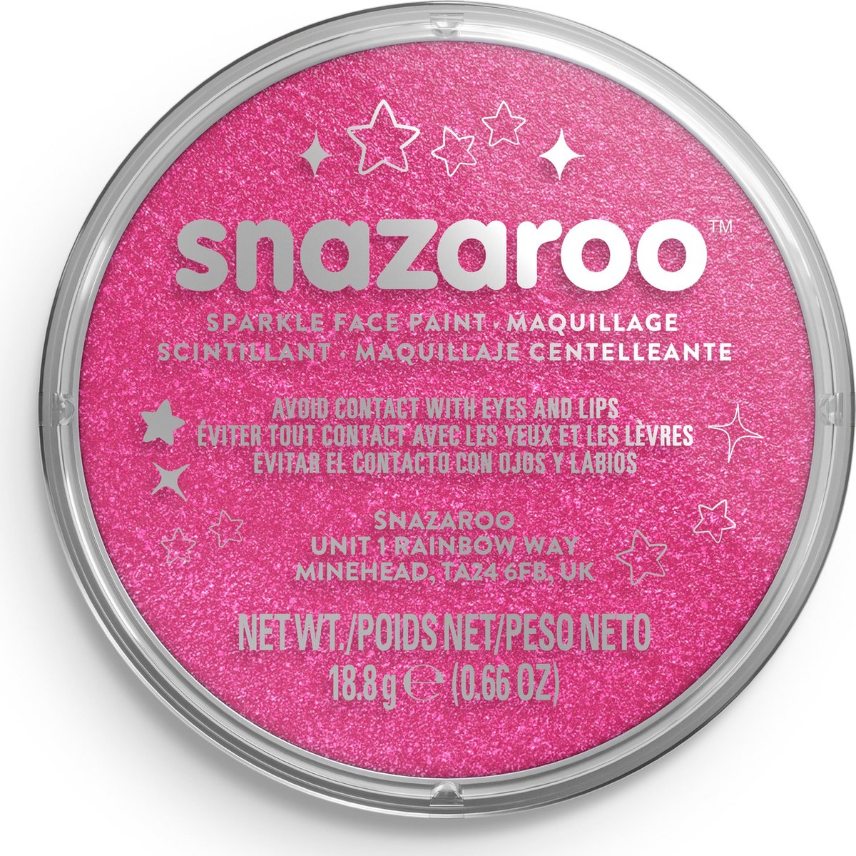 Snazaroo schmink parelmoer 18 ml sparkle pink