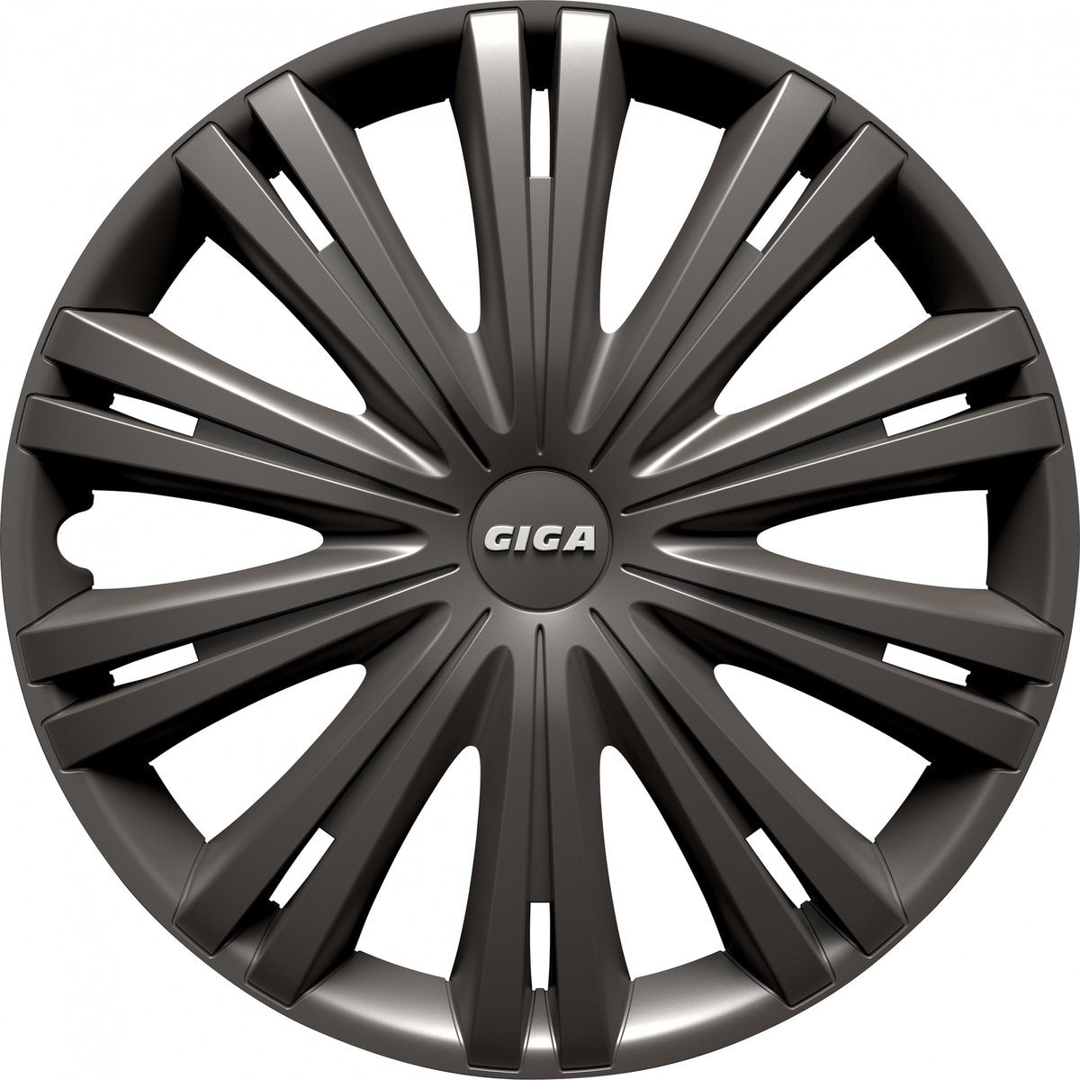 wieldoppen Giga 15 inch ABS antraciet set van 4