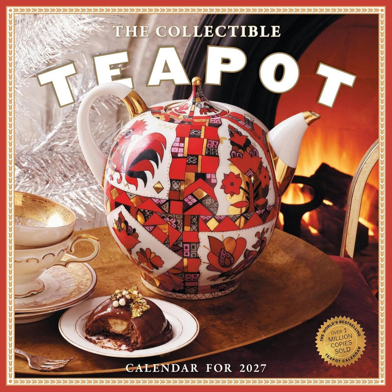 The collectible teapot wall calendar 2027