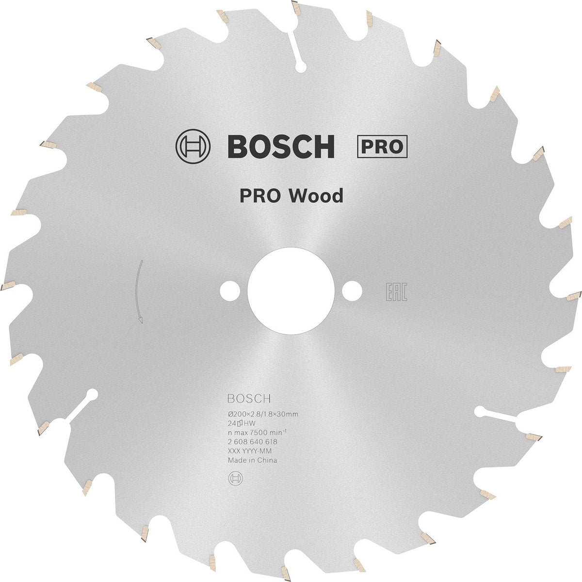 Bosch cirkzb opt 200x30x2,8 24t wz