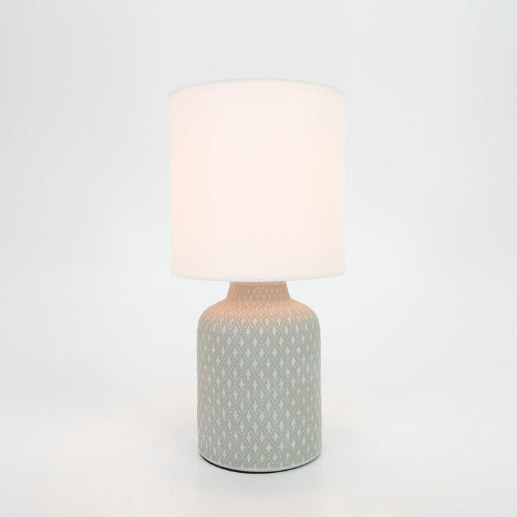 Eglo bellariva tafellamp - e14 - 32 cm - grijs wit