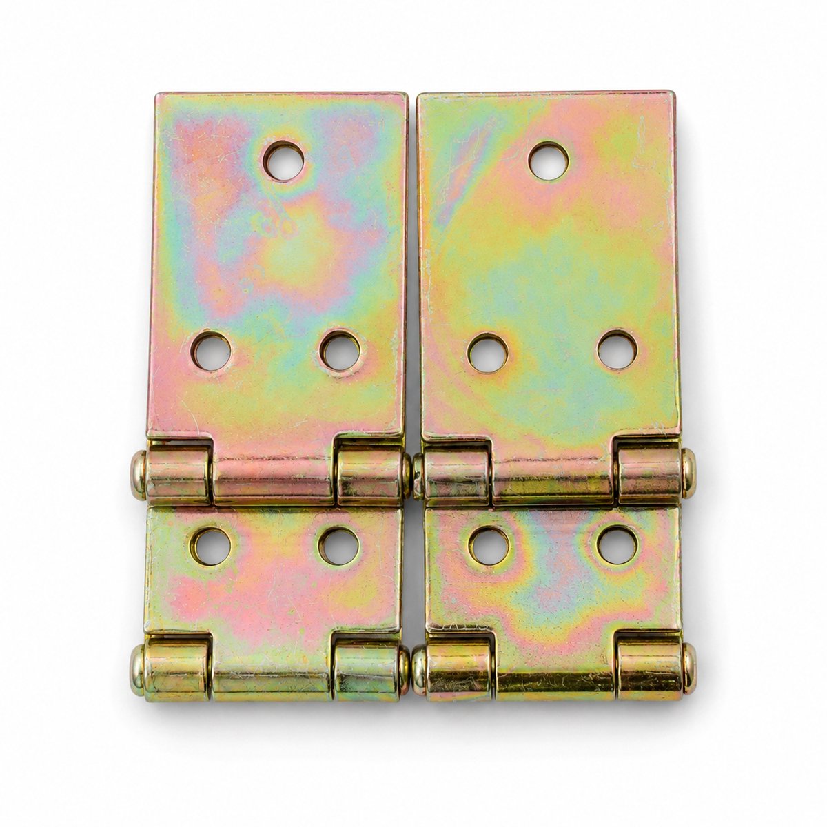 Kinzo tafelscharnieren – set van 4 – 100 x 32 mm – inclusief schroeven – meubelscharnieren