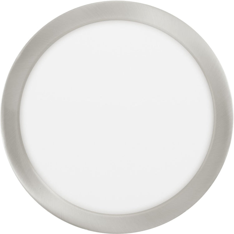 Eglo connect.z fueva-z smart inbouwlamp - ø 21,6 cm - grijs wit - instelbaar wit licht - dimbaar - zigbee