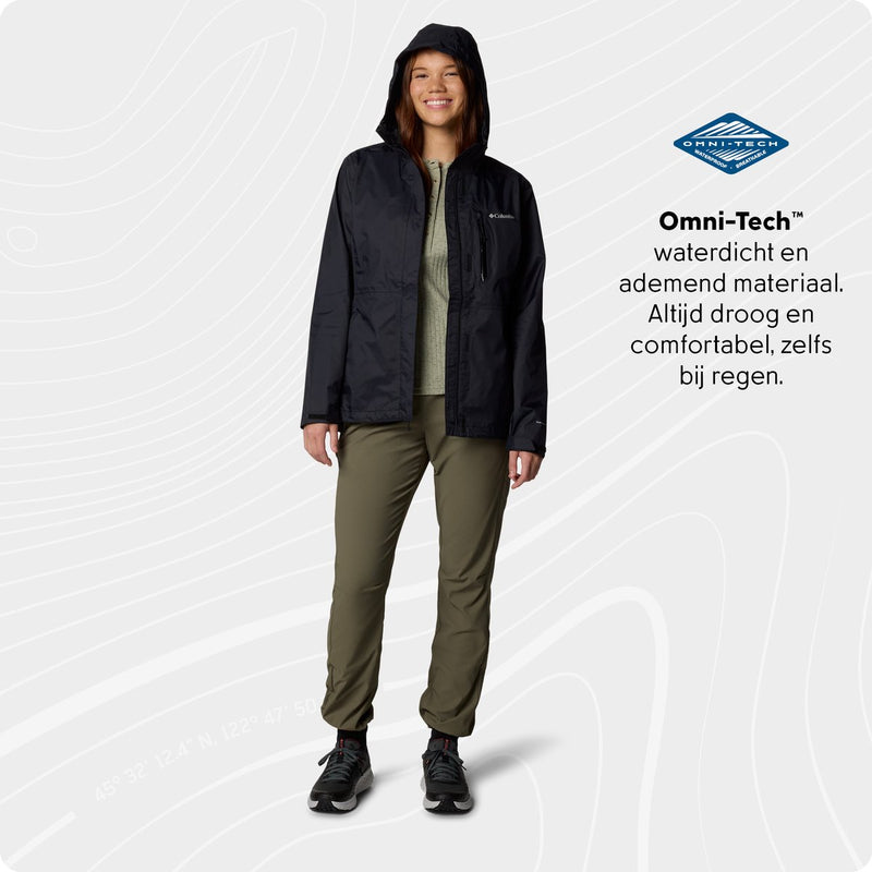 Columbia pouring adventure™ iii jacket women's jas - black - maat m